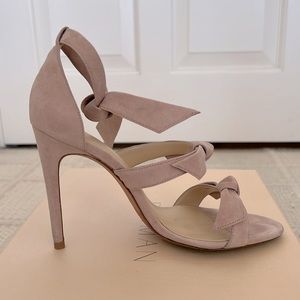 Alexandre Birman Lolita Blush suede Sandals Size 36